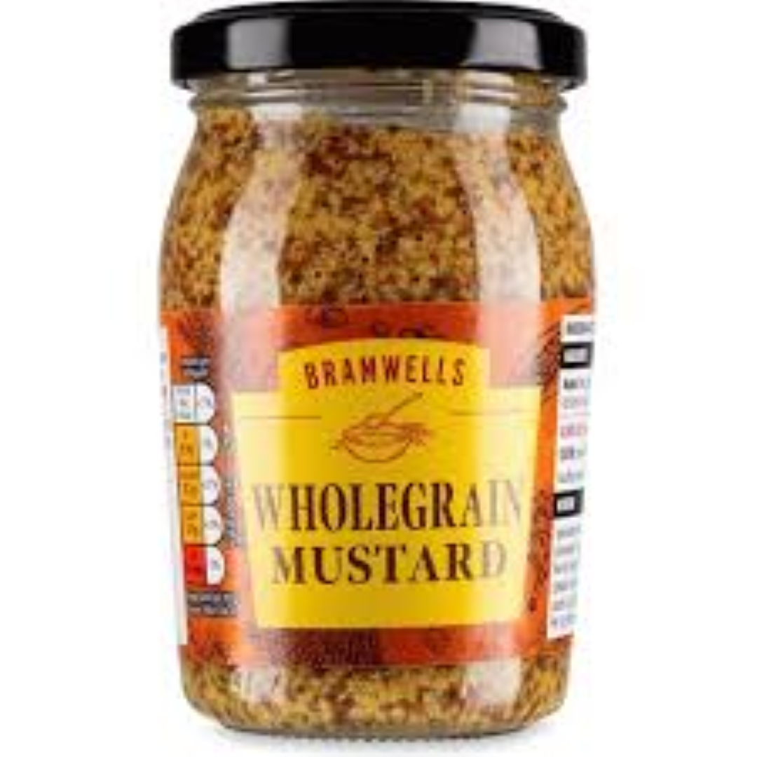 BRAMWELLS WHOLEGRAIN MUSTARD 200G